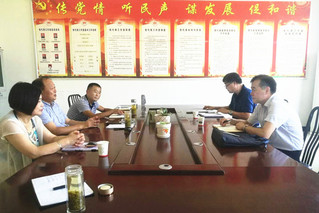 胡恩彪到蒙城縣辛集社區調研扶貧...